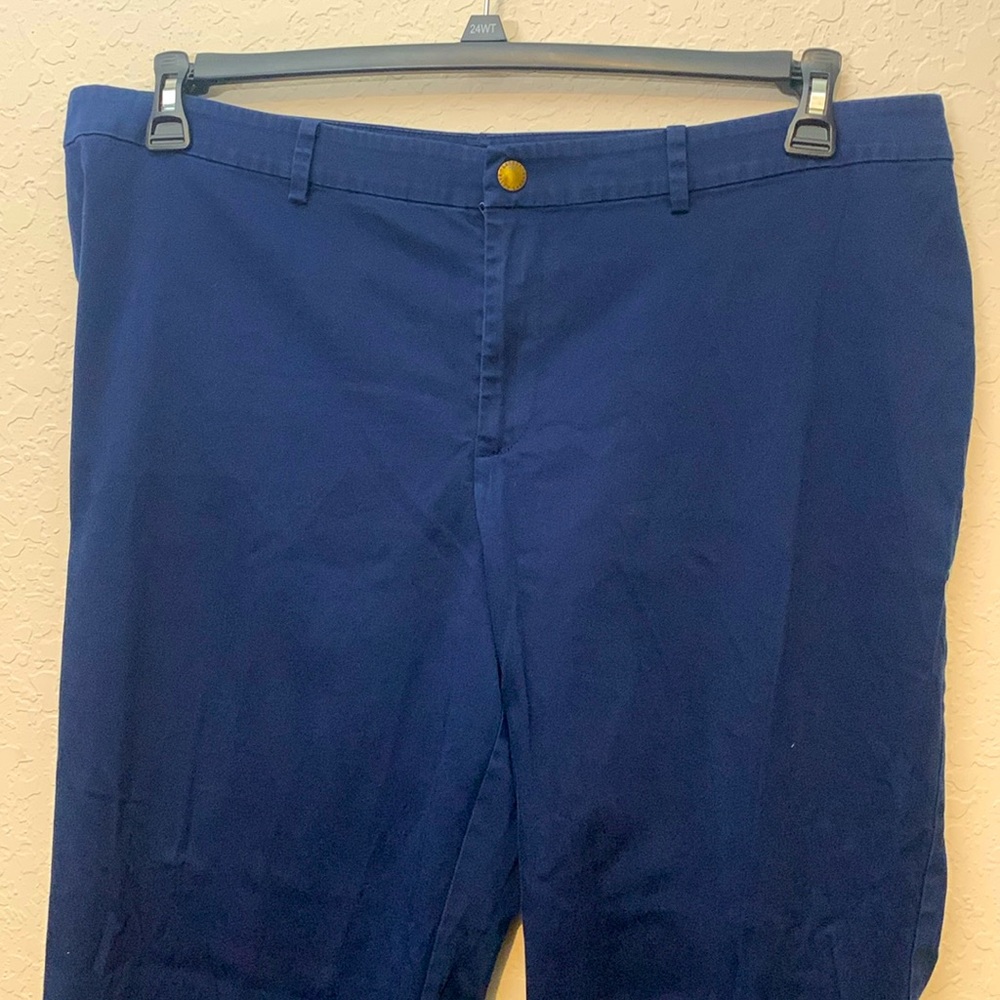 Ralph Lauren Navy Straight Leg Pants